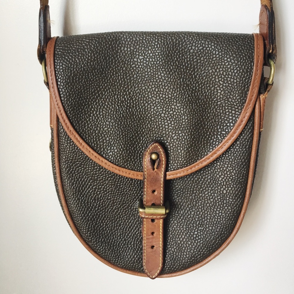 Vintage Mulberry scotchgrain crossbody bag